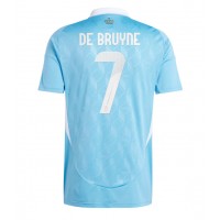 Echipament fotbal Belgia Kevin De Bruyne #7 Tricou Deplasare European 2024 maneca scurta